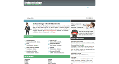 Desktop Screenshot of bruksanvisningar.net